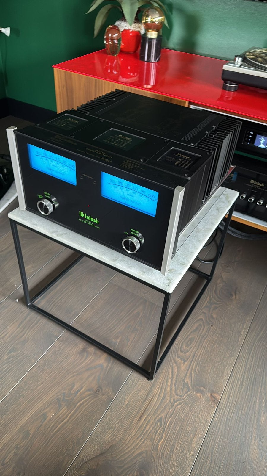 McIntosh MC312 Eindversterker - Krachtig en Verfijnd Geluid, Zo goed als nieuw, 120 watt of meer, Stereo, Ophalen
