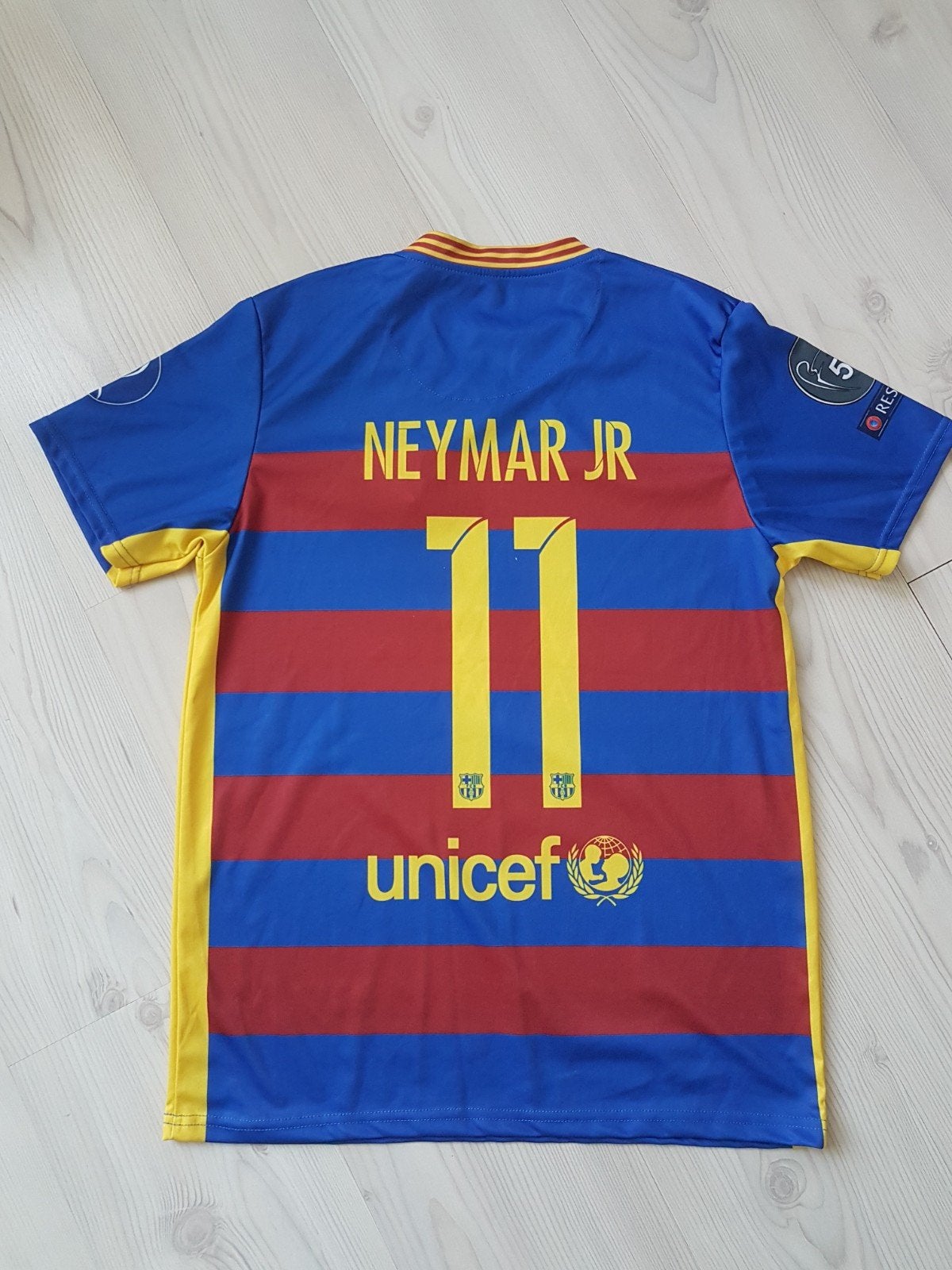 FC Barcelona voetbalshirt in maat large, Ophalen of Verzenden, Zo goed als nieuw, Shirt