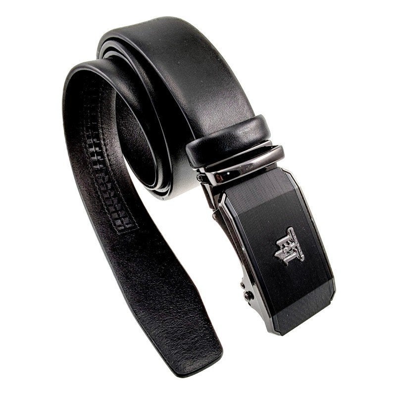 Automatische Riem Heren Echt Leer Verstelbare Zwarte Riem, Kleding | Heren, Riemen en Ceinturen, Birgitta-Gracht 33, 6465 EL Kerkrade, Nederland