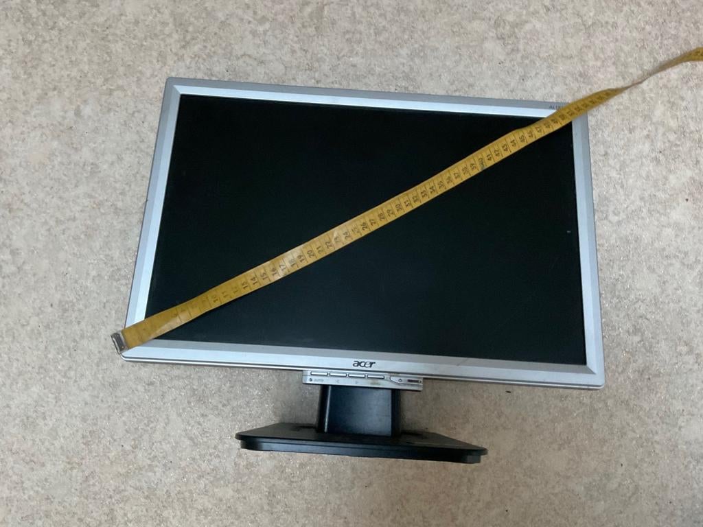 Acer AL1916W LCD Monitor - 19 inch, Ophalen of Verzenden, VGA, 60 Hz of minder, Gebruikt