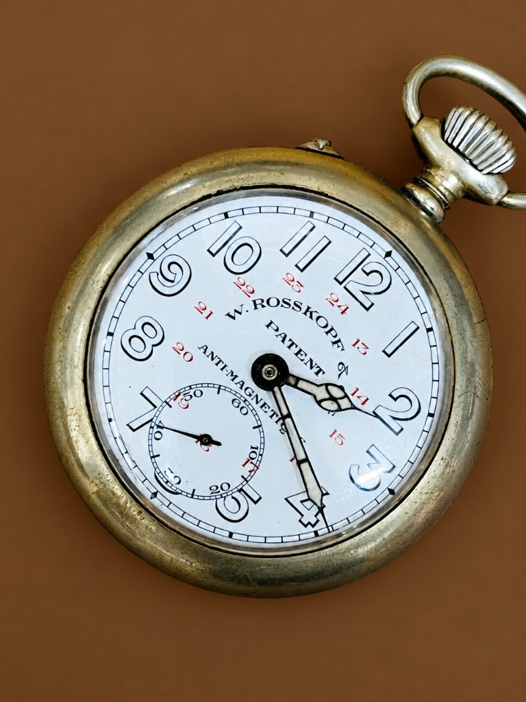 Rosskopf Roskopf zakhorloge, Overige merken, Zakhorloge, Staal, 1900 tot 1930