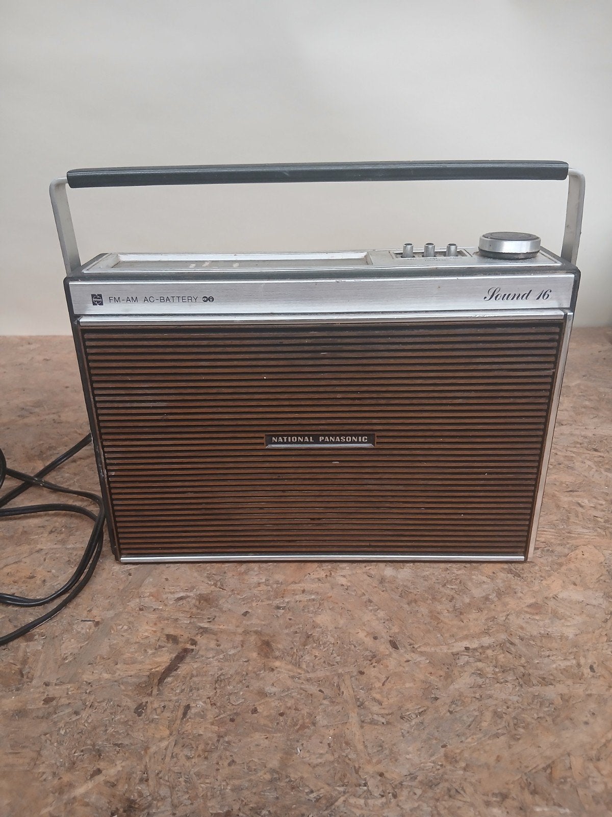 National Panasonic RF-923LB Sound 16 Transistorradio, Info@panasonic.com, Ophalen of Verzenden, Matsushita Electric Industrial Co., Ltd., Japan