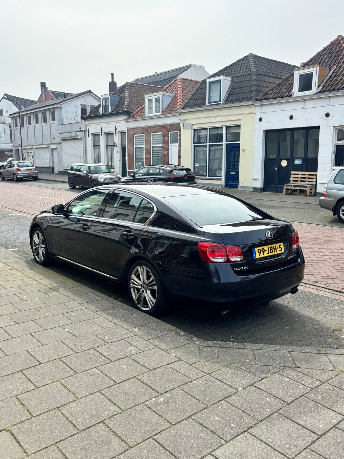 Lexus GS(-H) 3.5 V6 Hybrid CVT 2009 Zwart, Auto's, Lexus, Achterwielaandrijving, 296 pk, 2000 kg, Zwart