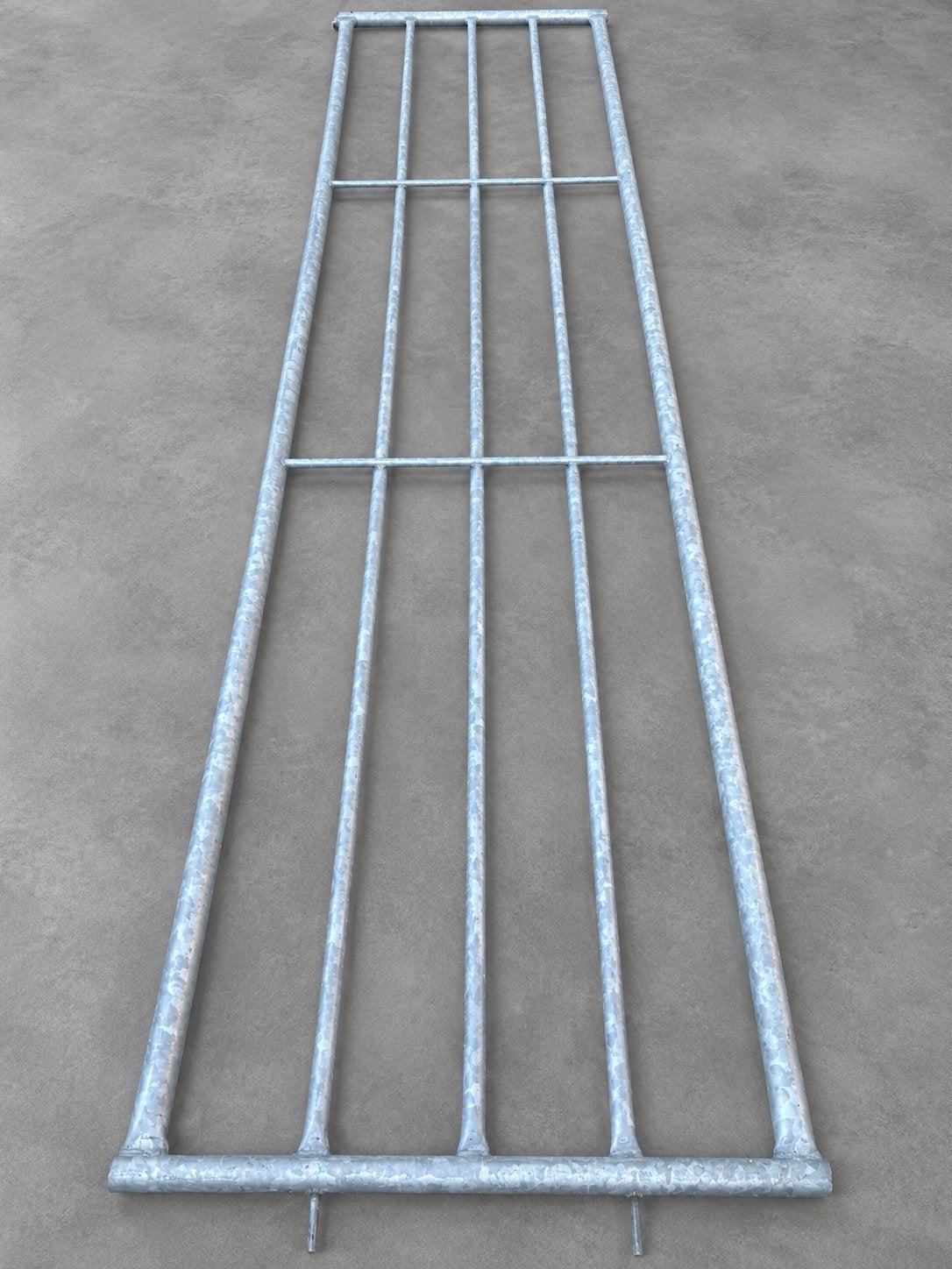 Gegalvaniseerde poort 1.10x4.50 2 stuks