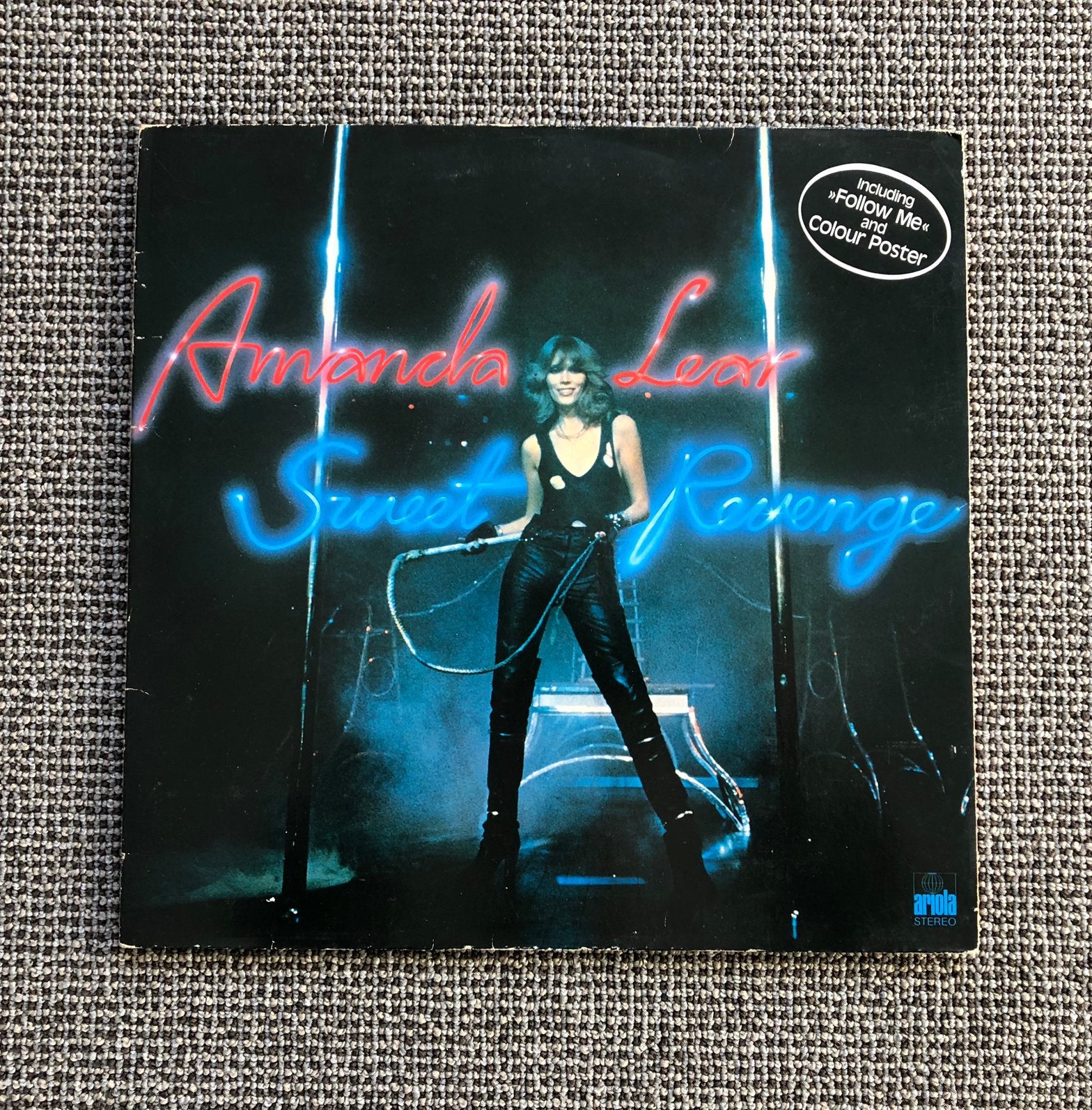 Amanda Lear lp Sweet Revenge, Ophalen, Gebruikt, LP