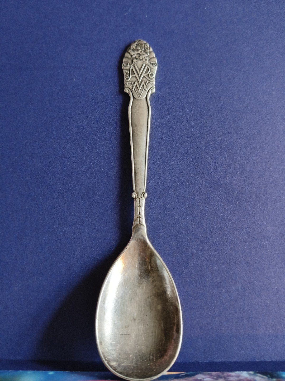 Art Deco AVRO Suikerlepel/Paplepel, Georg Nilsson, 1934, Antiek en Kunst, Ophalen of Verzenden