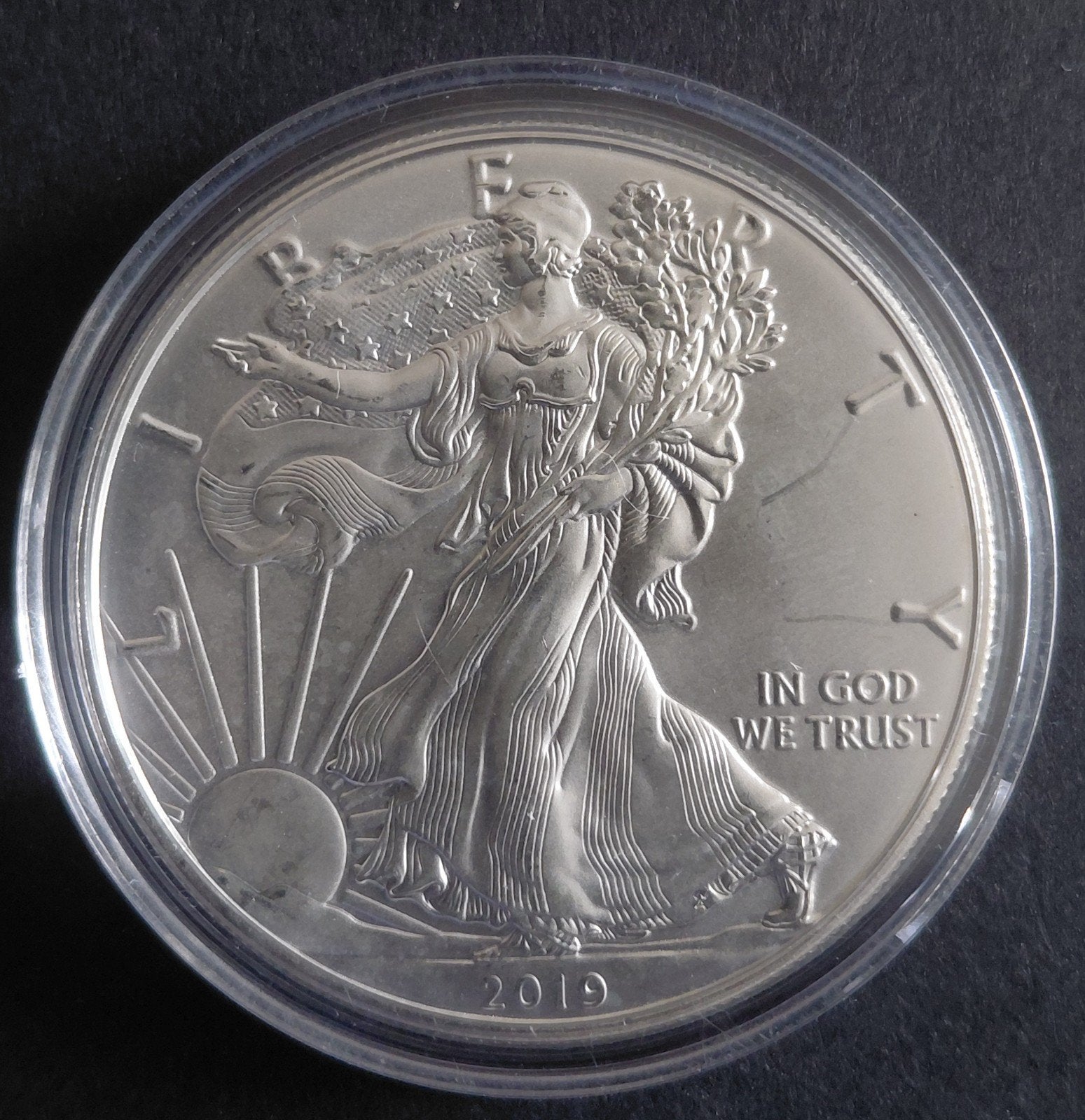 American Silver Eagle 2019 1 oz 999 zilver, Verzenden, Zilver
