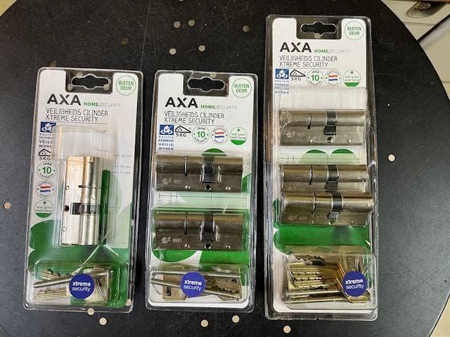 AXA veiligheids cilinder 30-45 Anti Kerntrek SKG3 NIEUW, Zilver, Overige thema's, Nieuw, Overige merken