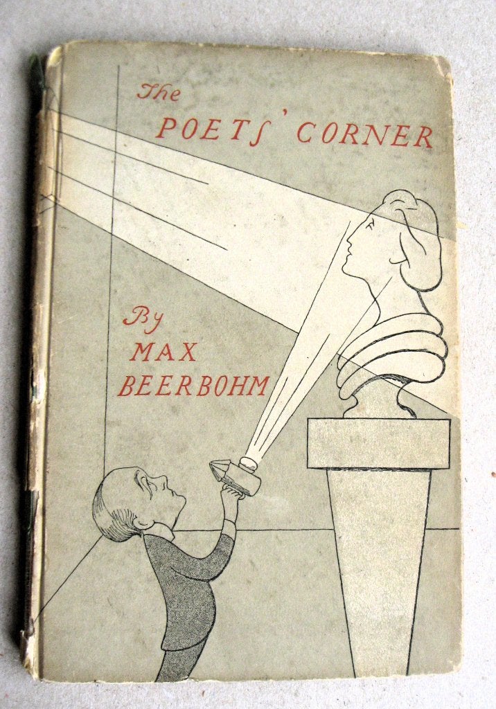 Poets Corner, spotpenten van Max Beerbohm, Ophalen of Verzenden, Max Beerbohm