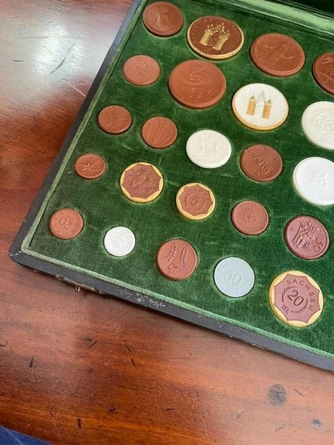 Duitse munten, noodgeld uit 1921, niet in omloop geweest., Verzenden, Duitsland, Setje