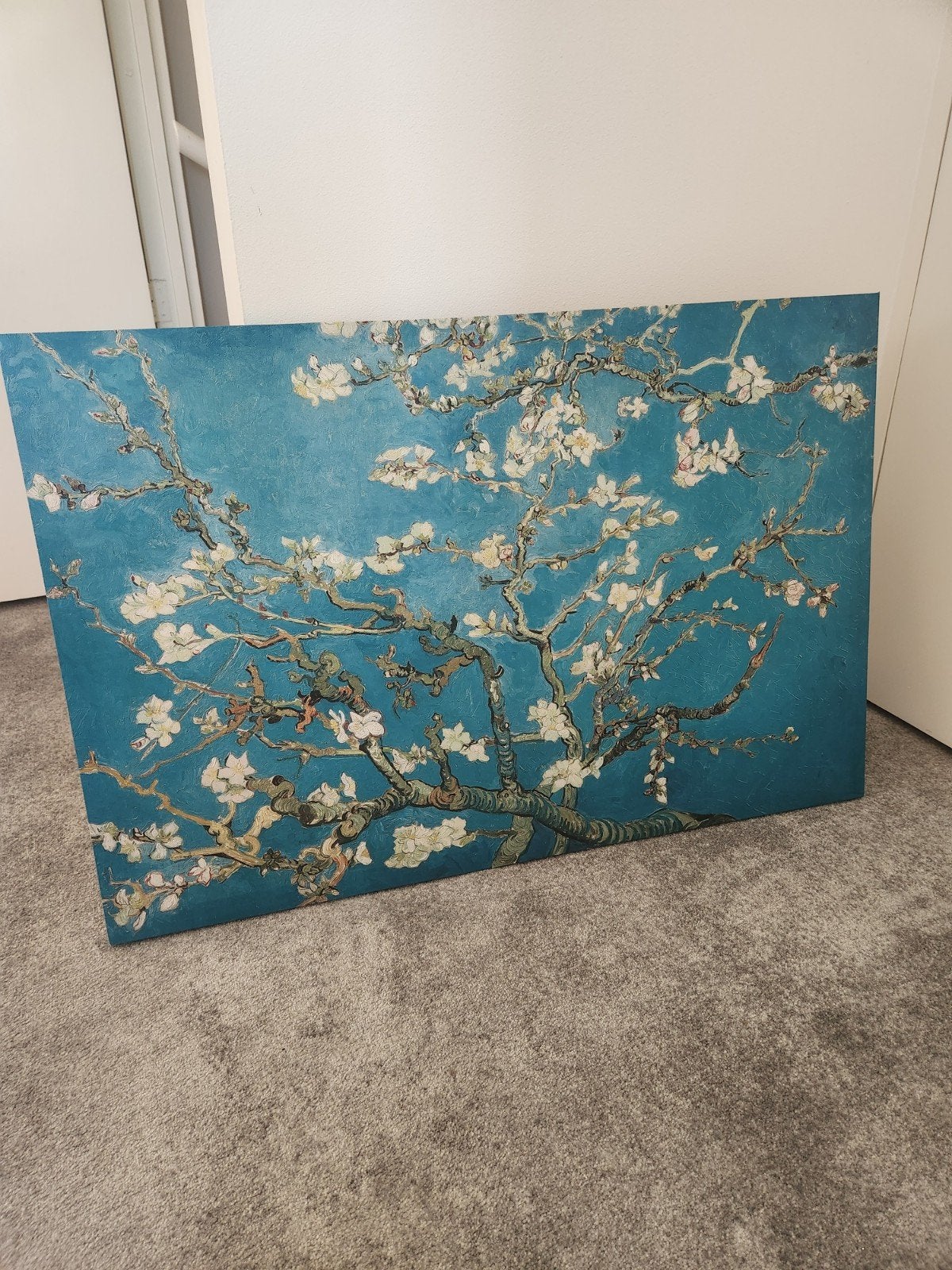 Van Gogh 'Amandelbloesem' Canvas Schilderij, Ophalen