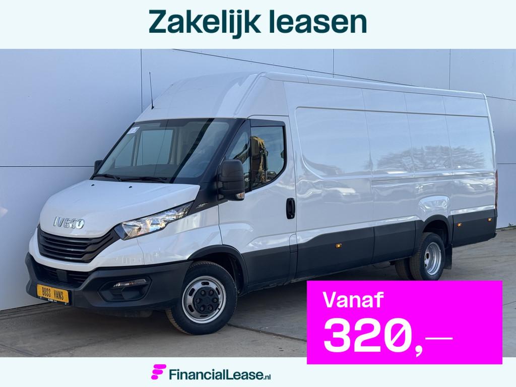 Iveco Daily 35C14 2.3 L3H2 Dubbellucht Airco Cruise Control, Gebruikt, Zwart, Iveco, Wit