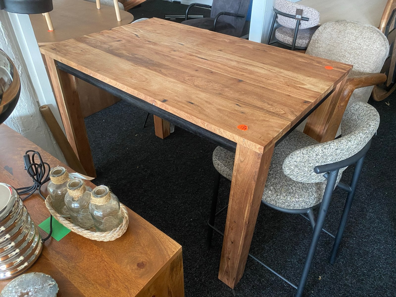 Massief mangohouten bartafel / statafel - B-keuze, Ophalen, Nieuw