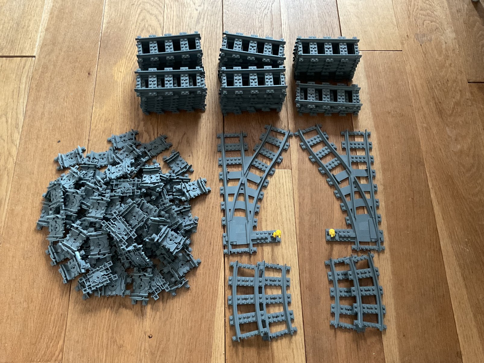 Lego partij rails wissels, Ophalen of Verzenden, Gebruikt, Lego