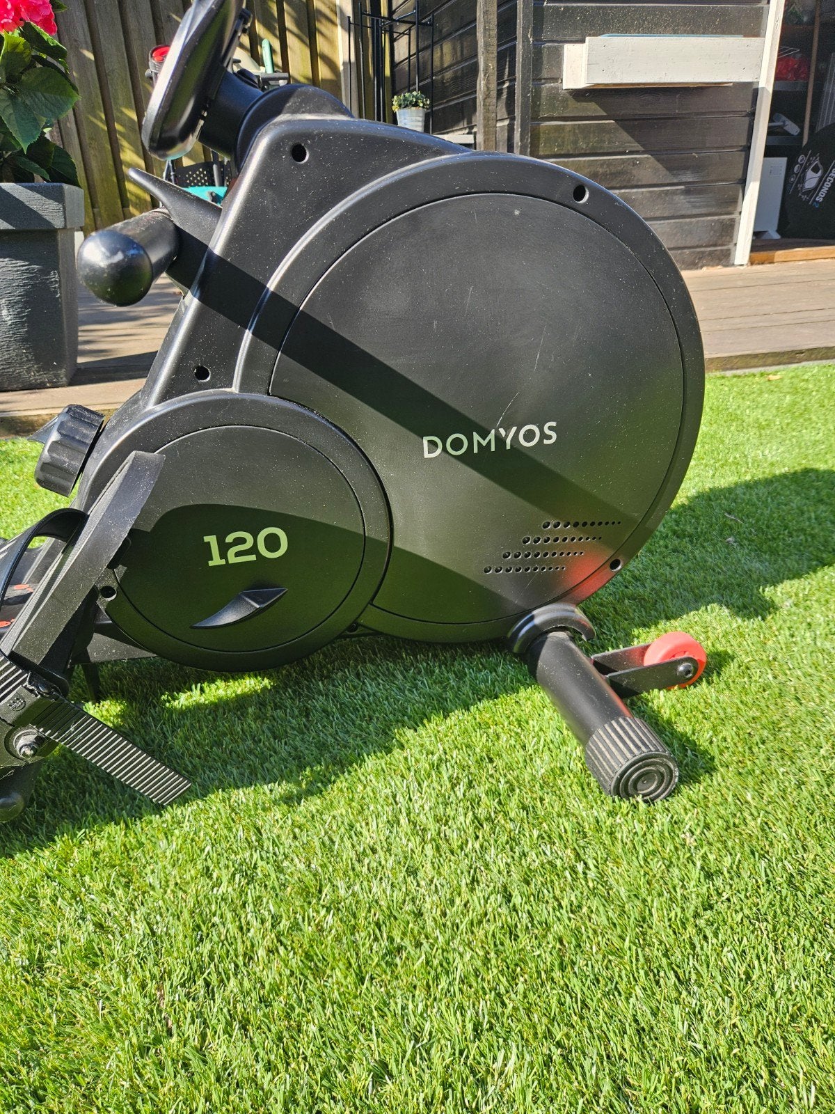 Domyos 120 Roeitrainer - Makkelijk inklapbaar, Sport en Fitness, Fitnessapparatuur, Ophalen, Zo goed als nieuw, Roeitrainer