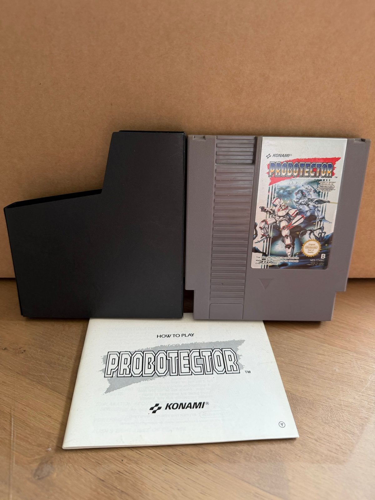Nintendo NES Probotector NES-77-EEC, Spelcomputers en Games, Gebruikt, Shooter, 1 speler, Ophalen of Verzenden