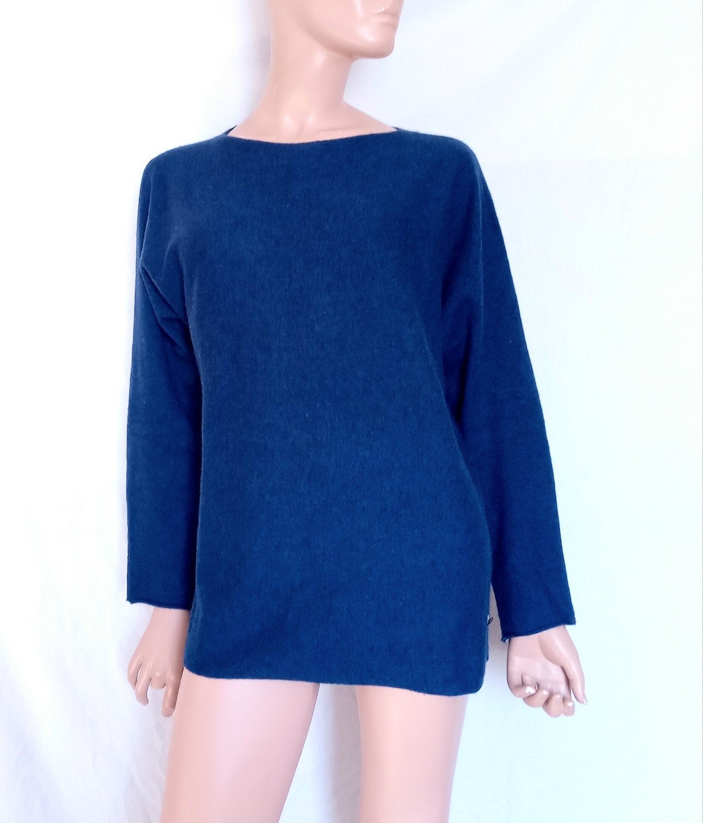 GERRY WEBER PURE CASHMERE Trui , Maat 44, Ophalen of Verzenden, Zo goed als nieuw, Maat 42/44 (L), Blauw