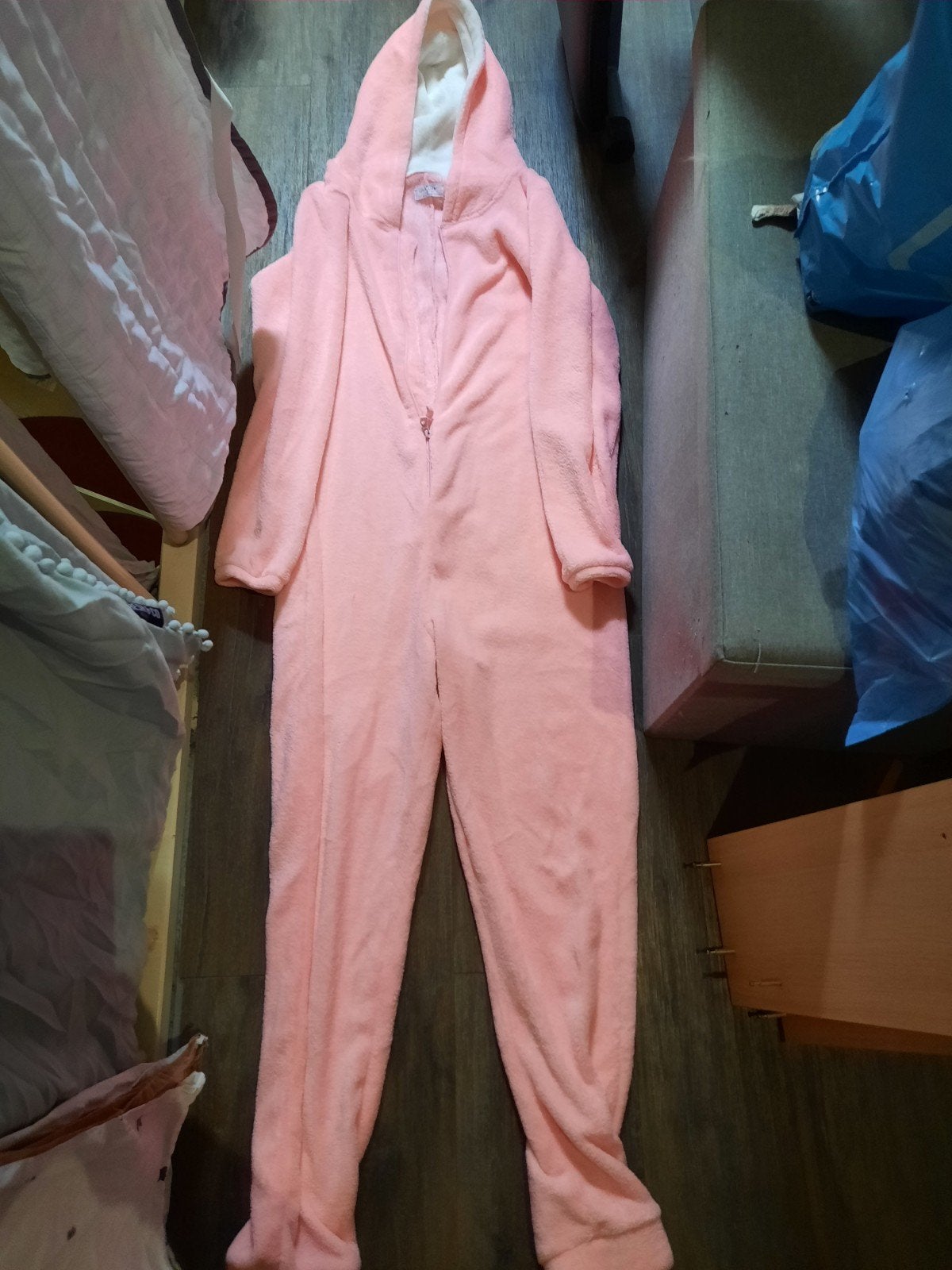 Roze Lola Liza Onesie met vleugels en capuchon, maat S, Lola Liza, Ophalen of Verzenden, Zo goed als nieuw, Maat 36 (S)