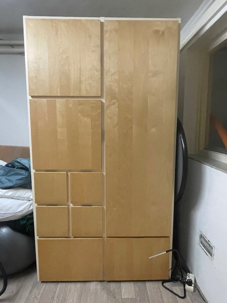 Twee Rakke Kasten, Ophalen, Strak, Gebruikt, 100 tot 150 cm