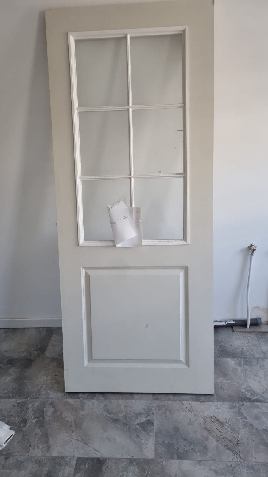 Nieuwe binnendeur met glaspanelen, Ophalen, 80 tot 100 cm, Binnendeur, Nieuw