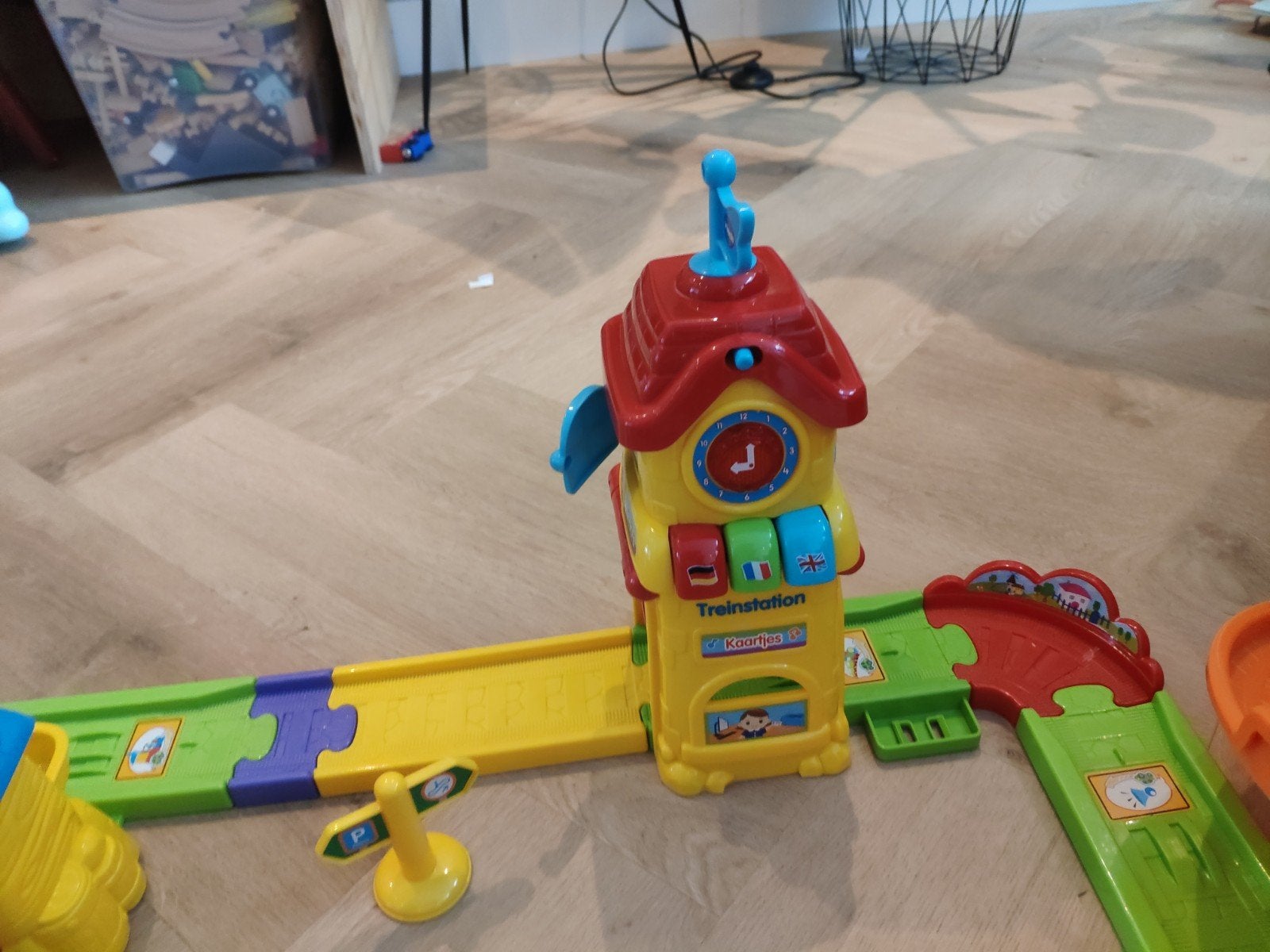 VTech Toet Toet Auto's speelset, Ophalen, Gebruikt, Bouwen, Met licht