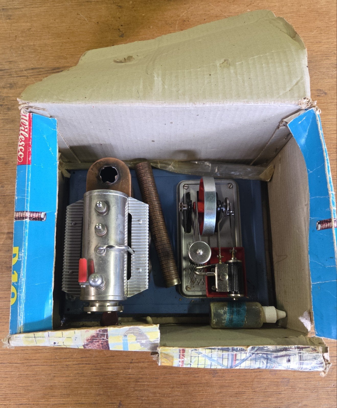 Wilesco model D10 stoommachine, Ophalen, Zo goed als nieuw, X, X