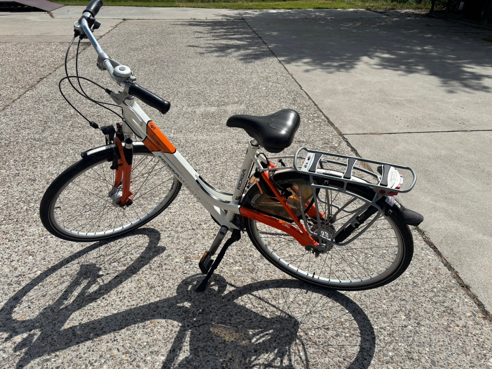 Koga Miyata damesfiets 28 inch 53 cm, 53 tot 56 cm, Velgrem, Versnellingen, Zo goed als nieuw