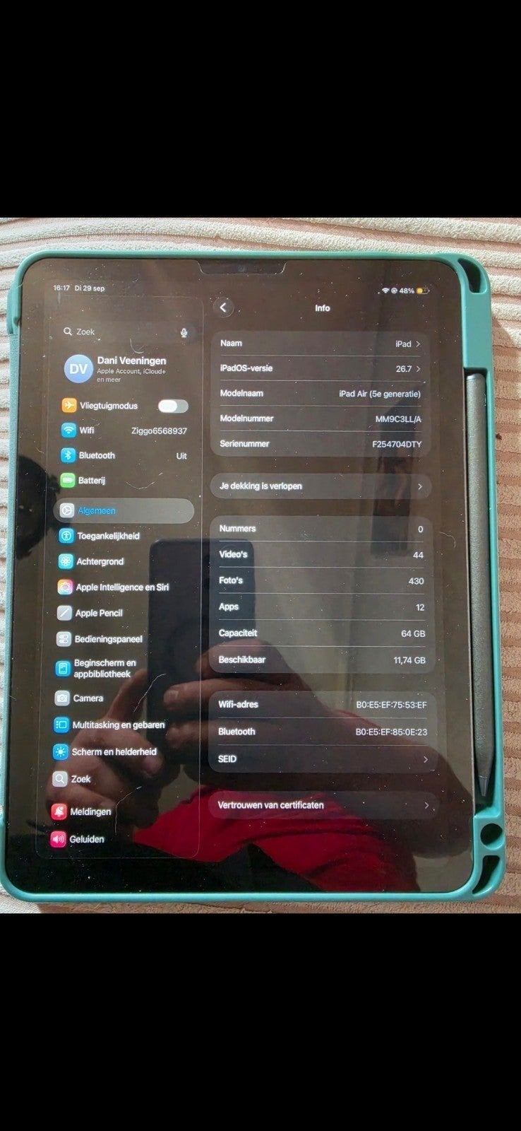 Foto 3 van iPad Air (5e generatie) 64GB - Gebruikt