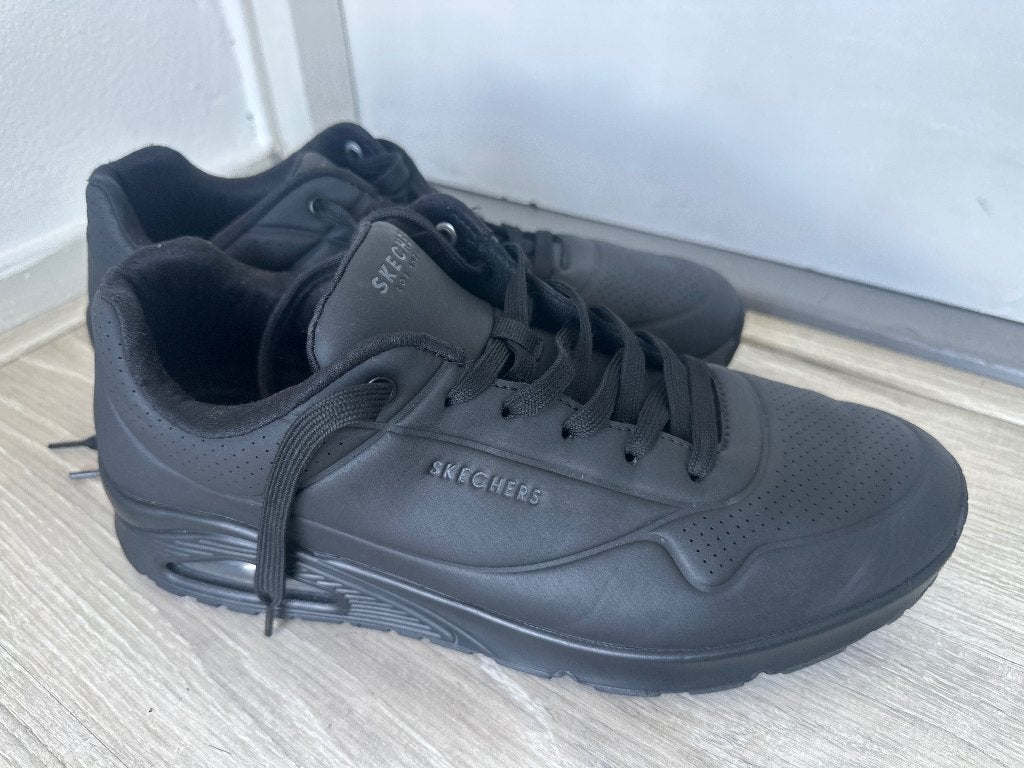 Skechers maat 47,5, Ophalen of Verzenden, Zo goed als nieuw, Zwart, Skechers