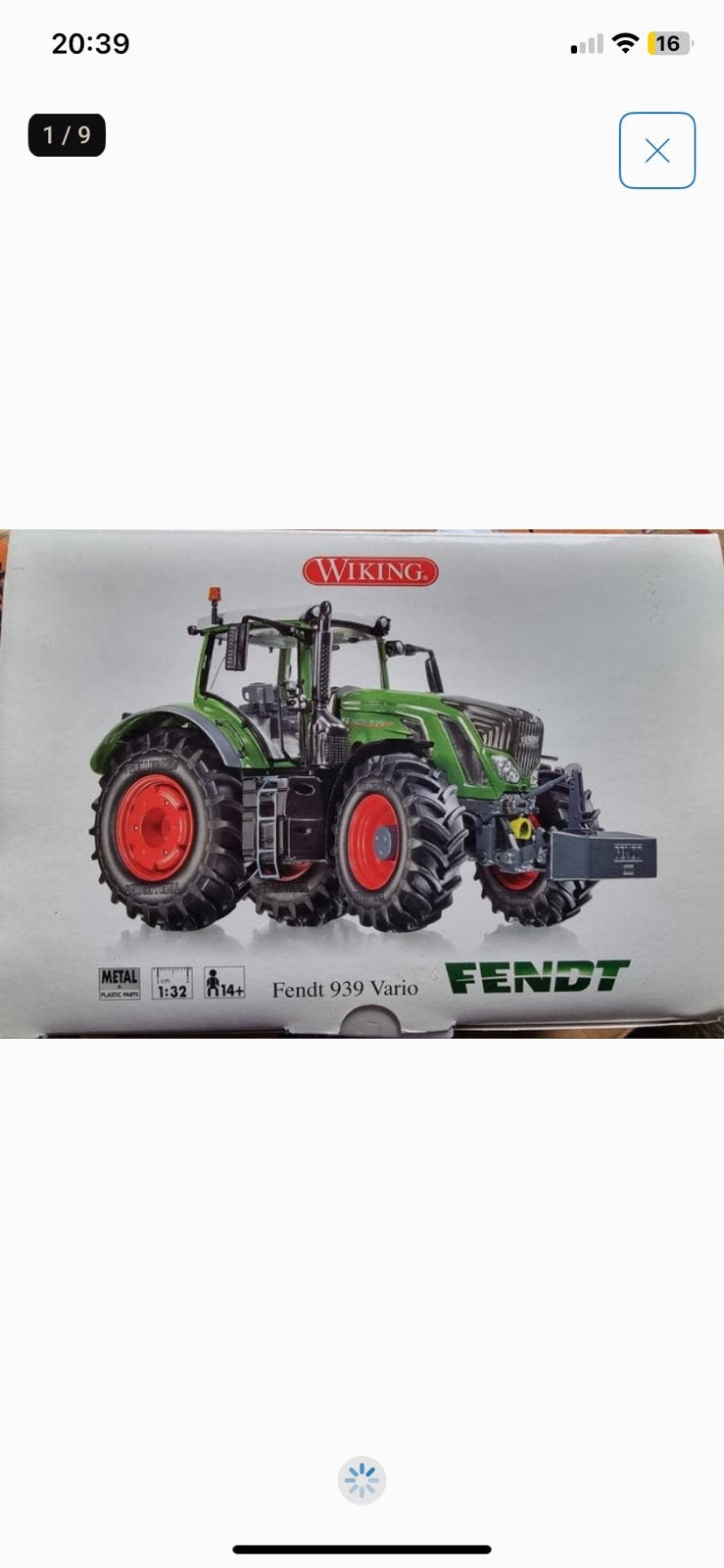 Gezocht fendt 939, Hobby en Vrije tijd, Ophalen of Verzenden, Zo goed als nieuw, Tractor of Landbouw, Overige merken
