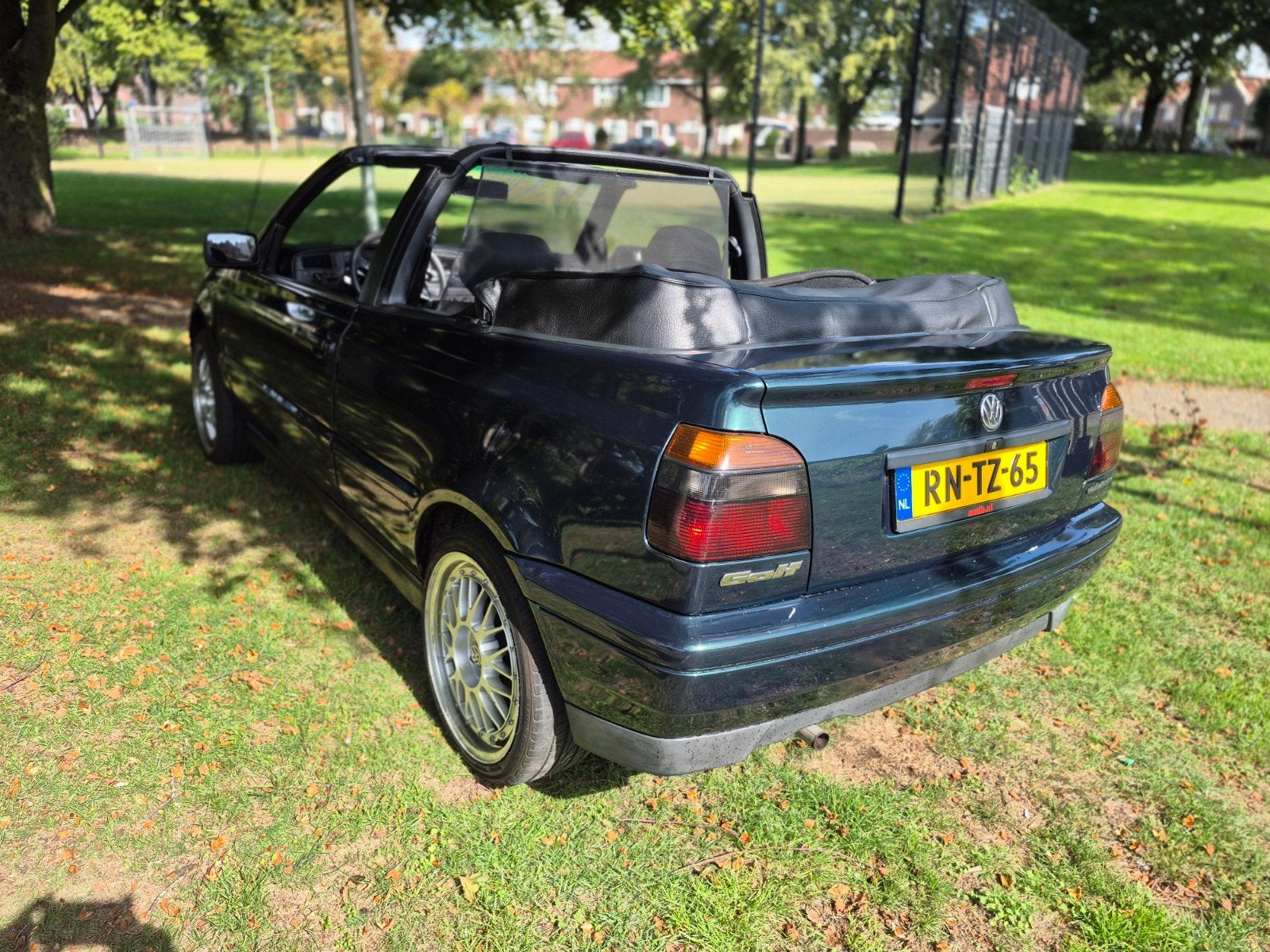 Volkswagen Golf 1.8 Cabriolet 55KW E2 1997 Groen, foto 5