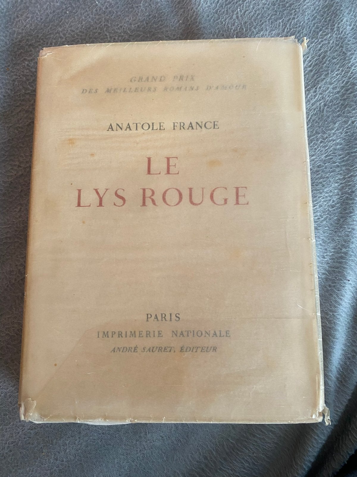 Le Lys rouge , litho Kees van Dongen, Ophalen of Verzenden