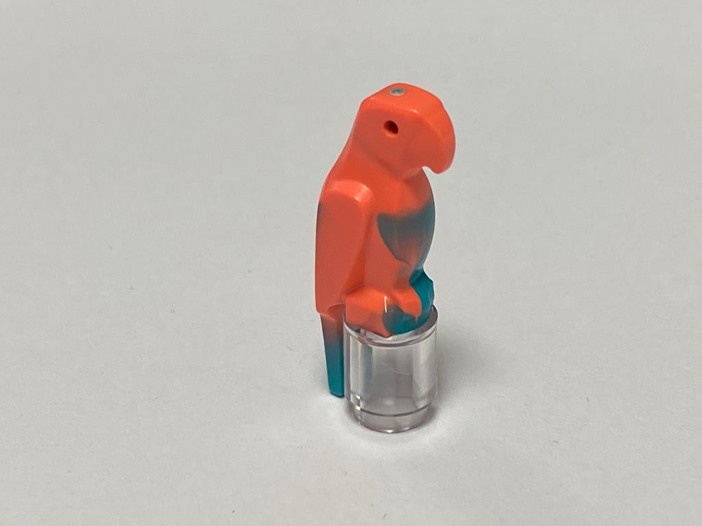 Lego nieuwe coral kleurige vogel / papegaai, Overige thema's, Lego, Overige typen, Nieuw