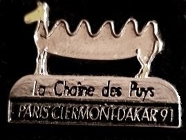 Paris-Clermont-Dakar '91 pin, Verzenden, Nieuw, Transport, Speldje of Pin