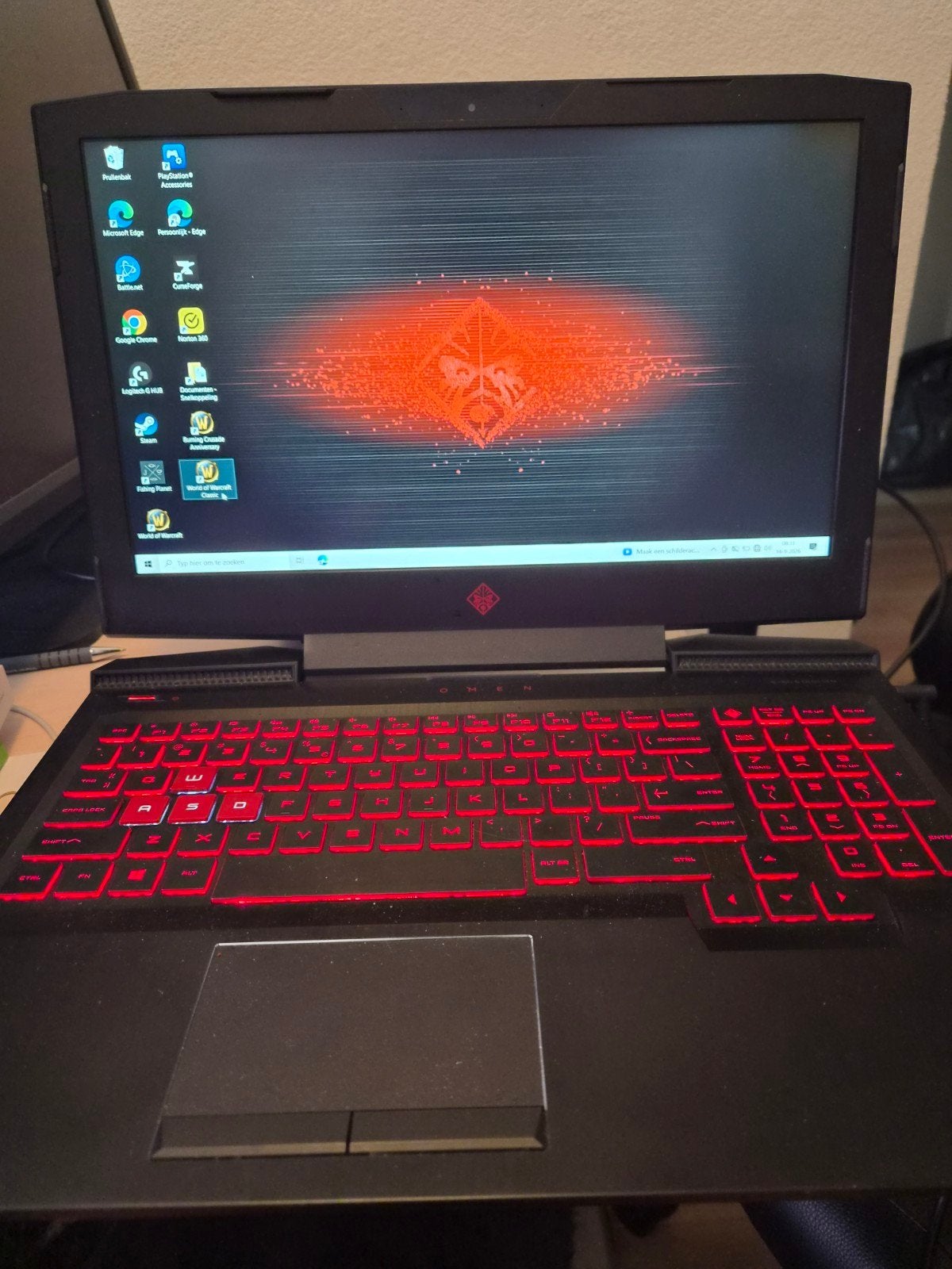HP Omen Gaming Laptop i7-7700HQ GTX 1050 16GB RAM, HP Omen, Gebruikt, Met videokaart, 2 tot 3 Ghz