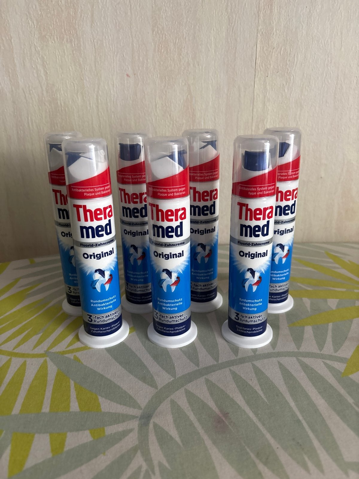 Theramed Original Fluoride Tandpasta - 7 stuks nieuw, Sieraden, Tassen en Uiterlijk, Uiterlijk | Mondverzorging, Ophalen of Verzenden