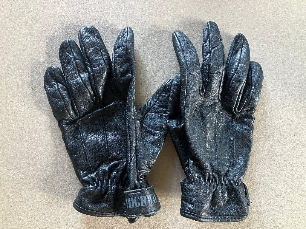 Motorhandschoenen leer maat M, Motoren, Kleding | Motorkleding, Verzenden, Dames, Highway 1, Handschoenen
