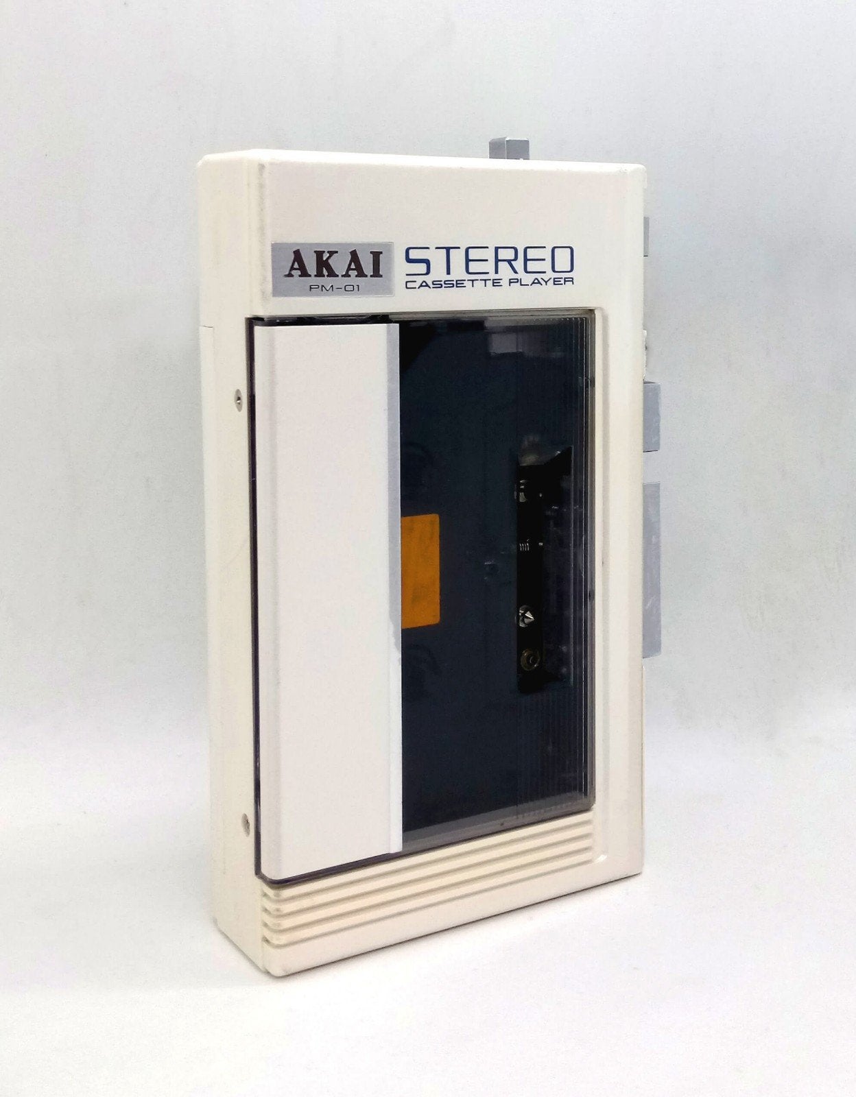 Vintage: voor verzamelaar: Walkman Akai pm-01 stereo cassett, Ophalen of Verzenden, Walkman