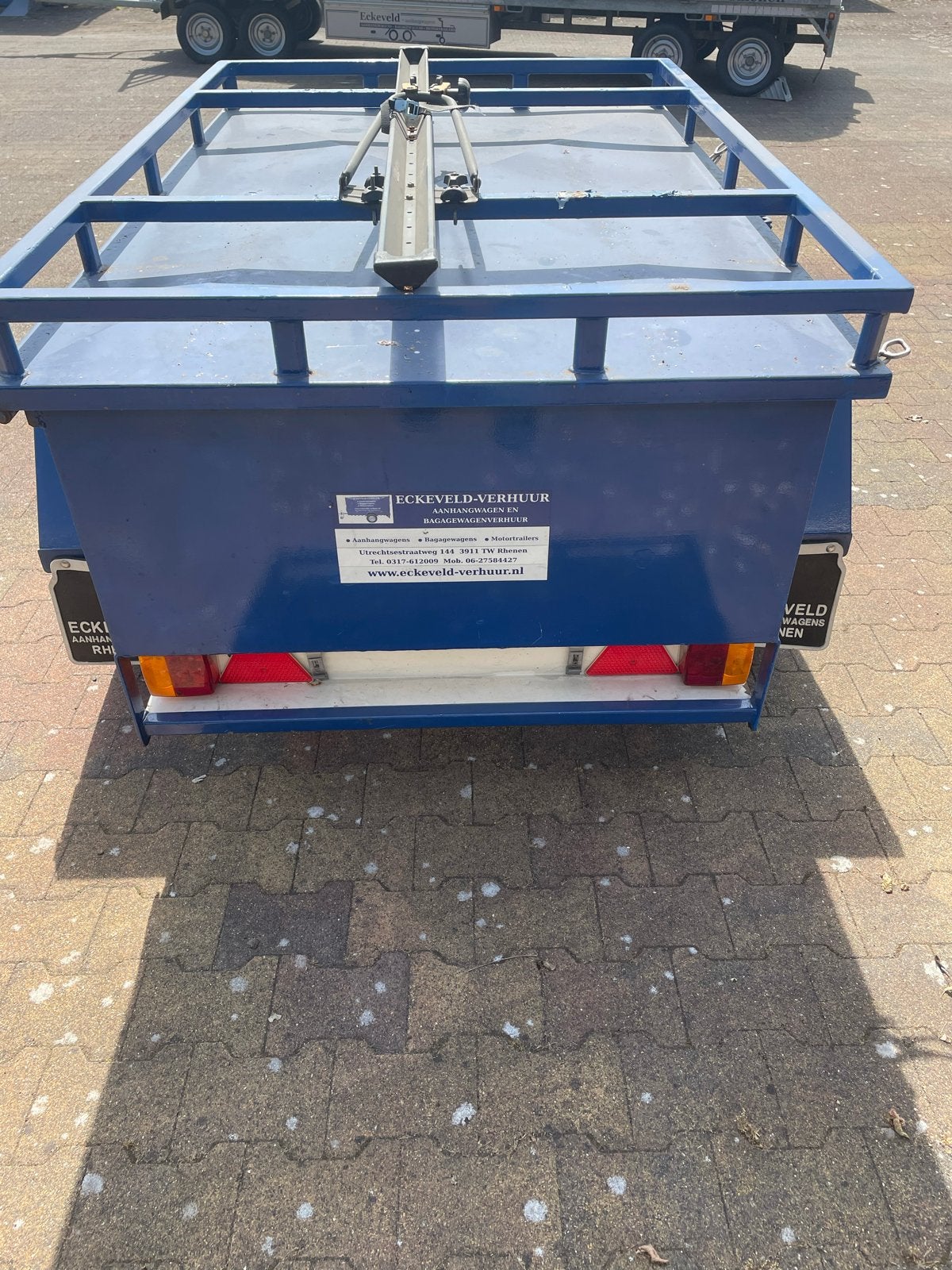 Stevige bagagewagen met fietsendrager van Gookar en Stema, Ophalen, Gebruikt