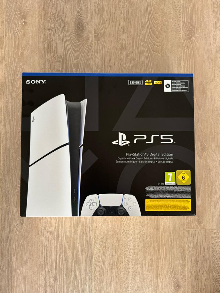 PS5 Slim Digital Edition - Nieuw in doos, Spelcomputers en Games, Spelcomputers | Sony PlayStation 5, Ophalen of Verzenden, Nieuw