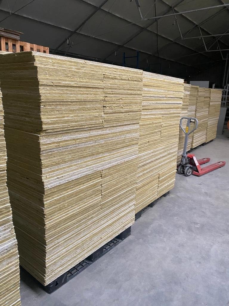 Steenwol Rockvon isolatie 60x115cm NU €1, Niet ingevuld, Gebruikt, Niet ingevuld, Ophalen of Verzenden