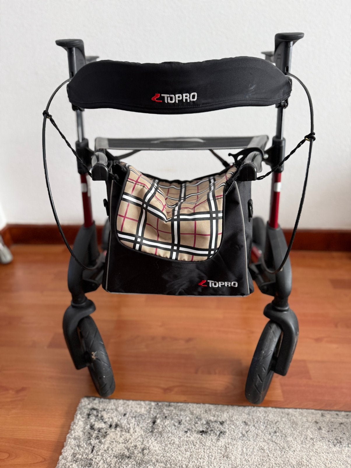 Rollator; Topro Troja Original;  2G Premium, rood maat M, Diversen, Ophalen