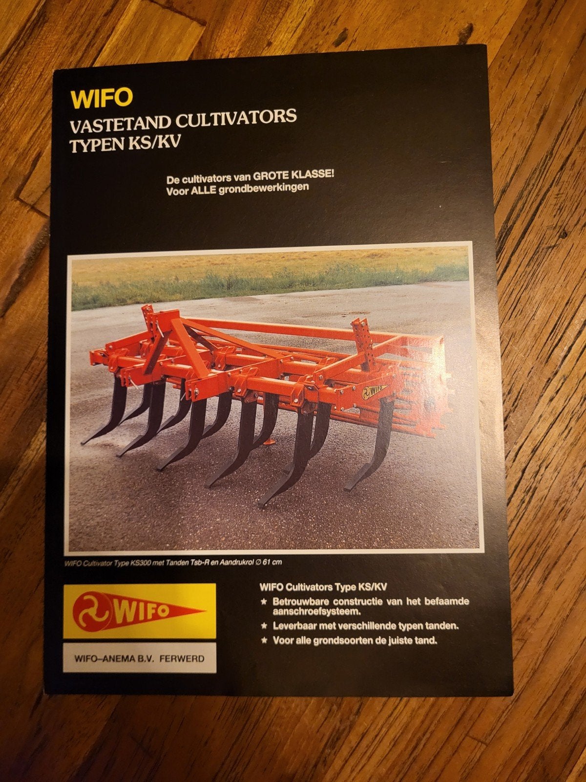 tractor folder WIFO vastetand cultivators KS/KV, Ophalen of Verzenden, Zo goed als nieuw