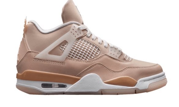 Air Jordan 4 Retro Shimmer Beige Dames | Maat 37,5 | €49,95, Beige, Nieuw, Ophalen of Verzenden, Sneakers of Gympen