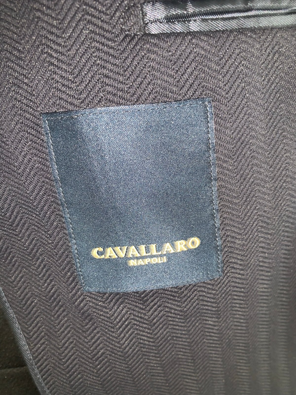 Cavallaro Napoli jas - Maat 52  nieuw, Ophalen of Verzenden, Zo goed als nieuw, Maat 52/54 (L), Blauw
