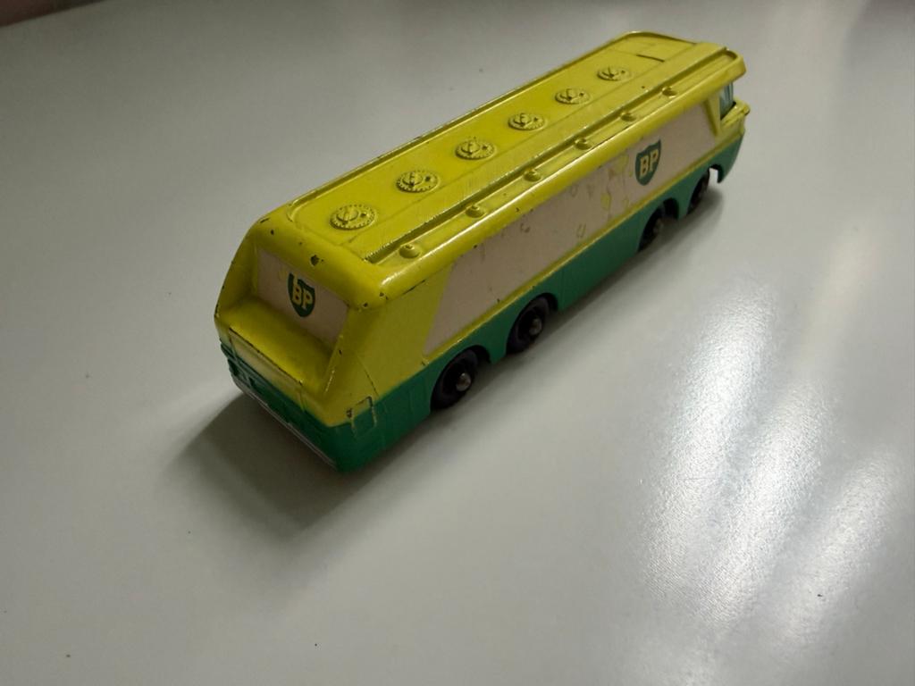 Vintage BP Tankwagen Speelgoedbus BP - Matchbox stijl, Ophalen of Verzenden, Gebruikt