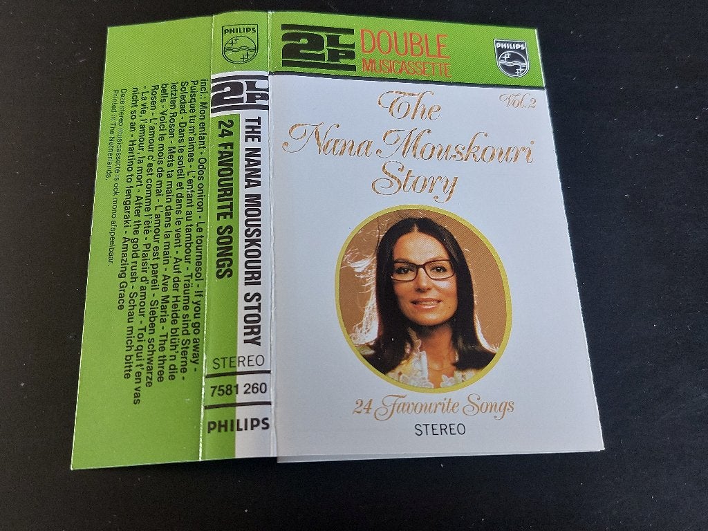 NANA MOUSKOURI - THE NANA MOUSKOURI STORY (MC), Cd's en Dvd's, Cassettebandjes, 1 bandje, Ophalen of Verzenden, Zo goed als nieuw