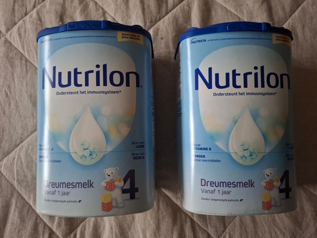 2x Nutrilon Dreumesmelk 4 - Vanaf 1 jaar, Ophalen of Verzenden, Nieuw, Overige typen