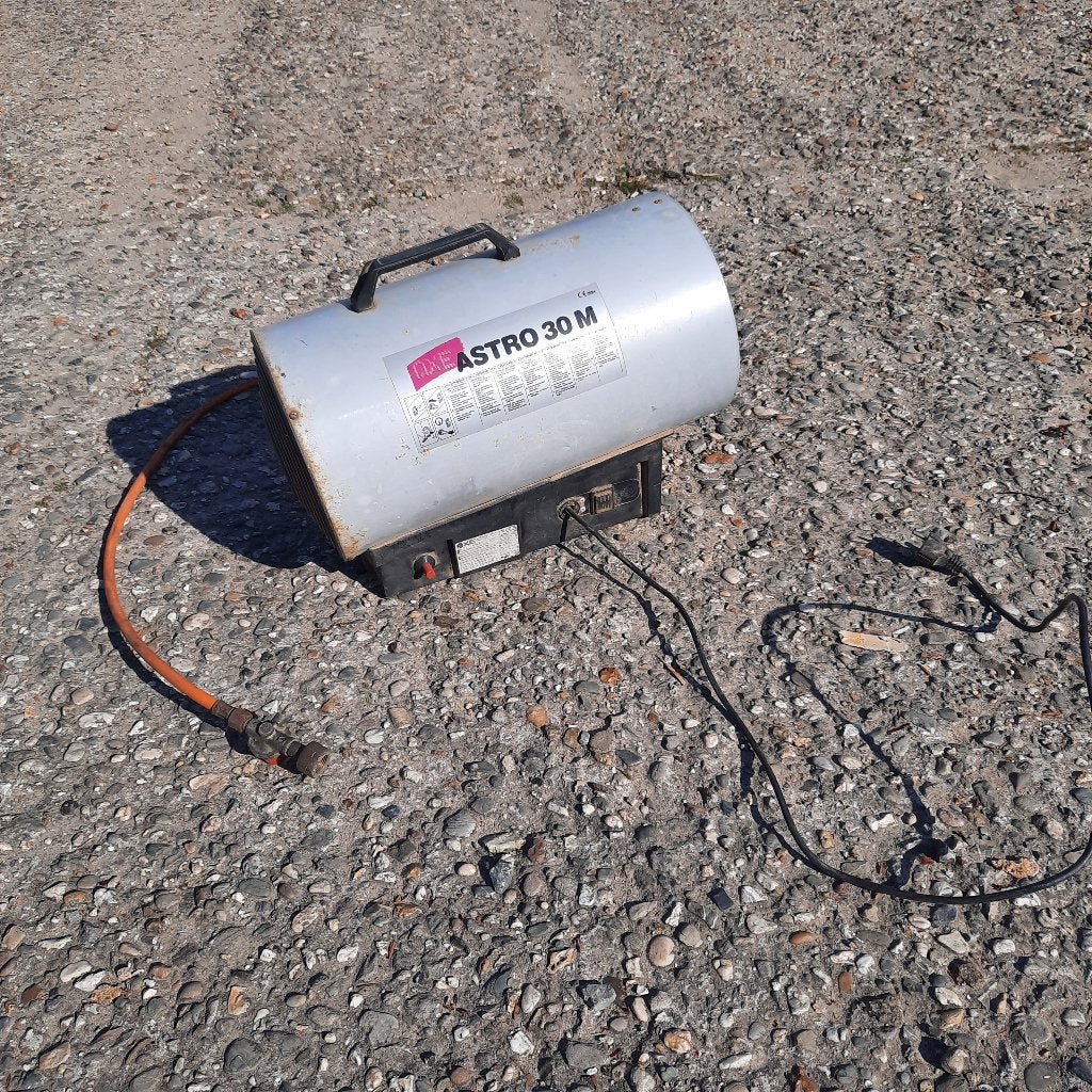 Heteluchtkanon astro 30m, Ophalen, Gebruikt