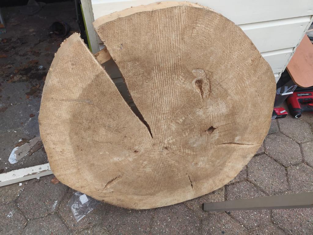 Populieren boom stam, Ophalen, Zo goed als nieuw, 50 mm of meer, Pallet